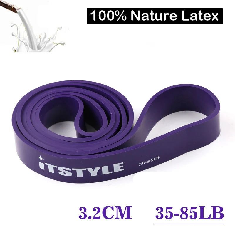 8 Level Latex CrossFit Loop Resistance Bands