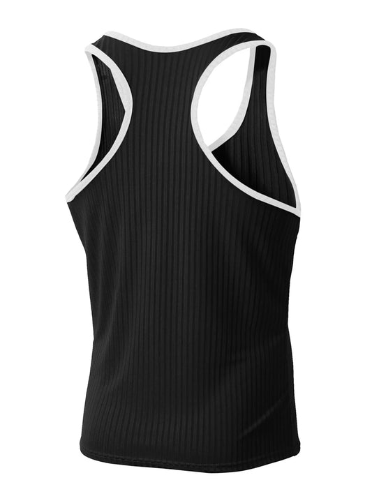 Men s Sleeveless Muscle Tank Tops Workout Training and Gym Fitness -