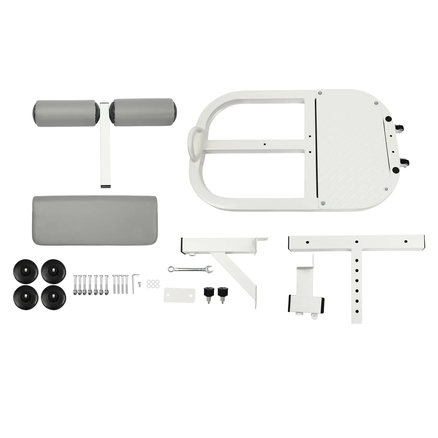 Multi-Function Deep Squat Bench Workout Station Leg Exercise Machine