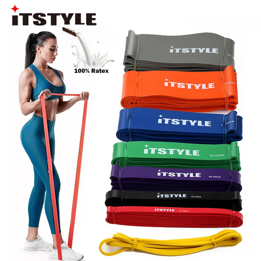 8 Level Latex CrossFit Loop Resistance Bands