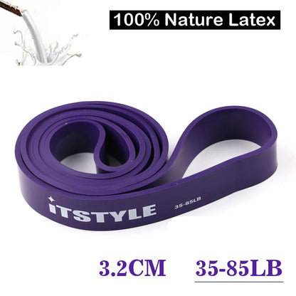 8 Level Latex CrossFit Loop Resistance Bands