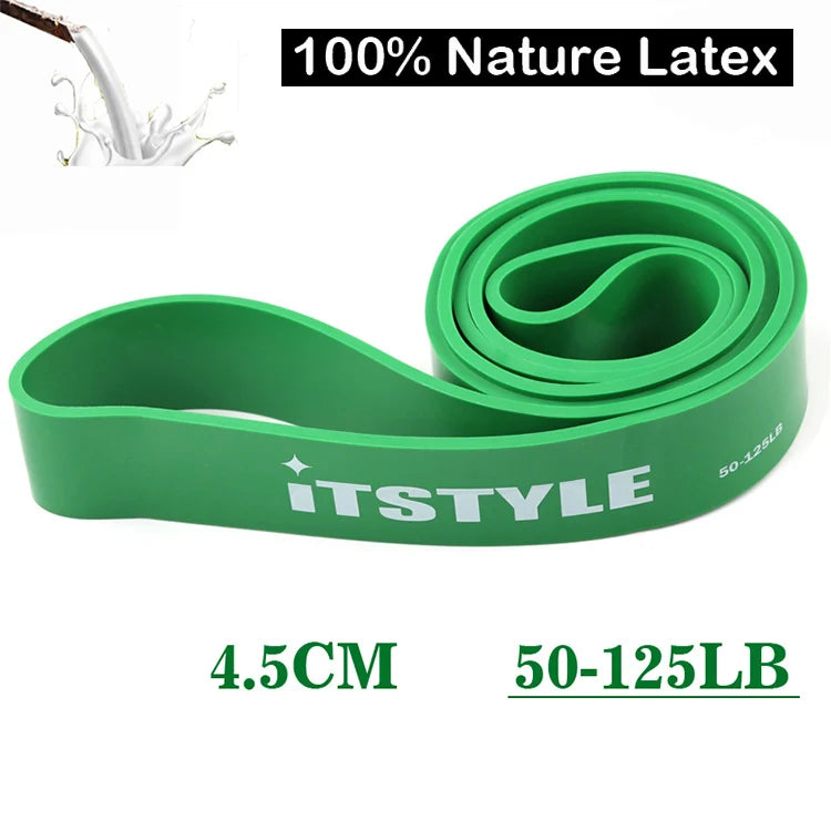 8 Level Latex CrossFit Loop Resistance Bands