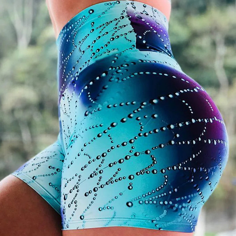 Women Running Shorts High Waist Yoga Shorts Scrunch Butt Seamless