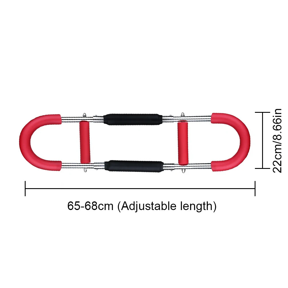 Portable Hand Grip Strengthener Arm Exerciser Chest Expander
