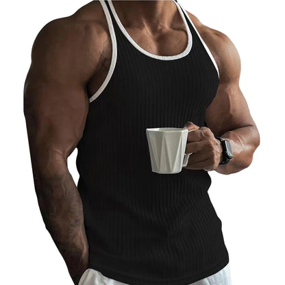 Men s Sleeveless Muscle Tank Tops Workout Training and Gym Fitness -