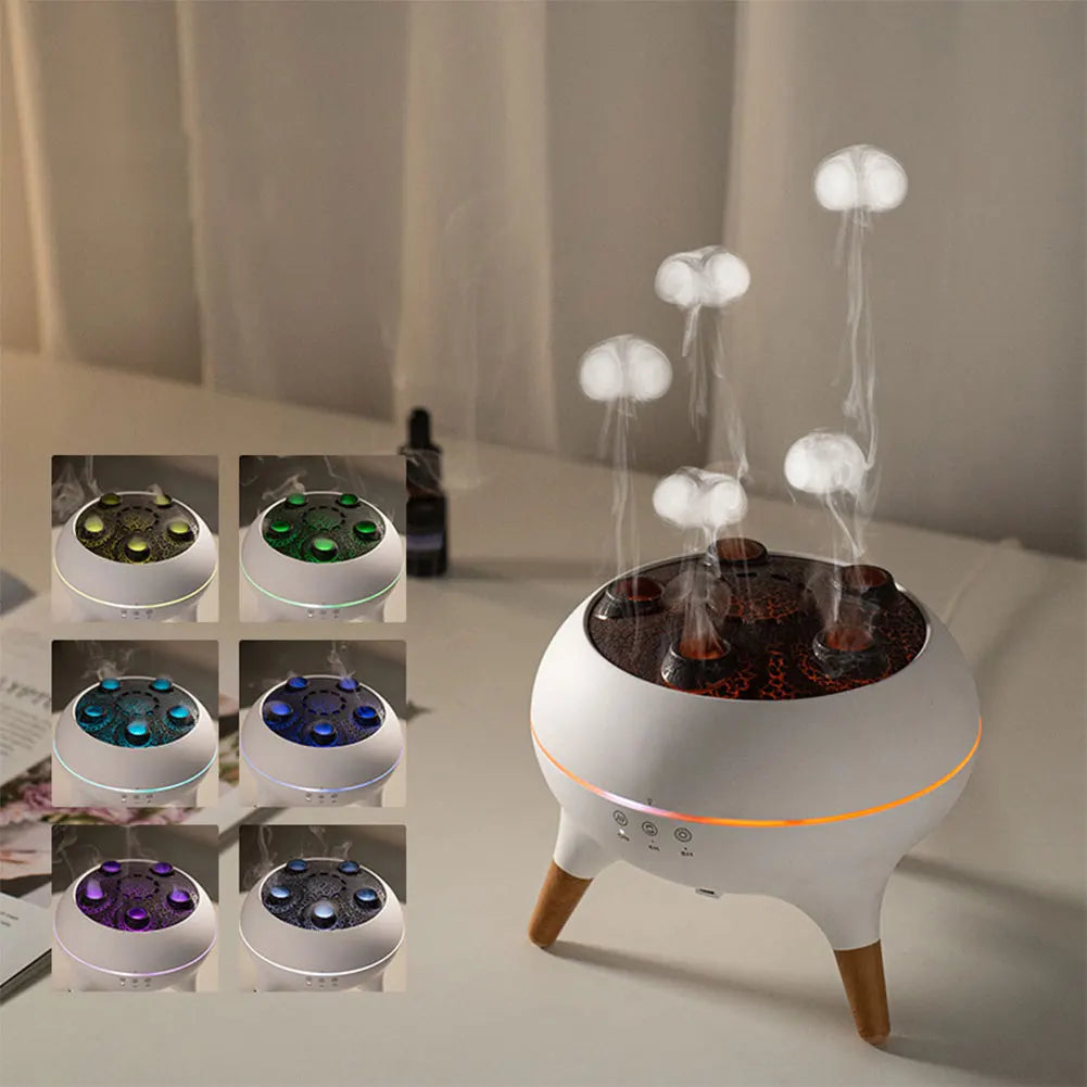 Dynamic Jellyfish Cool Mist Humidifier Aroma Diffuser Air Diffuser