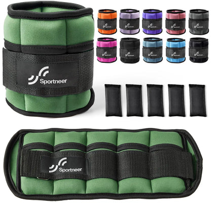 10lb Adjustable Ankle Weights Pair