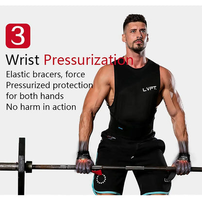 Weightlifting Wrist Straps Strength Training Adjustable Grip Band
