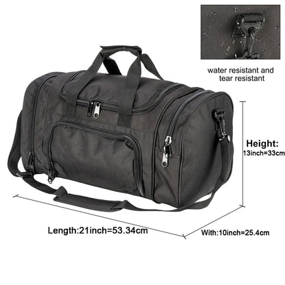 Military Tactical Travel Bag Men Luggage Bags Shoes Compartment