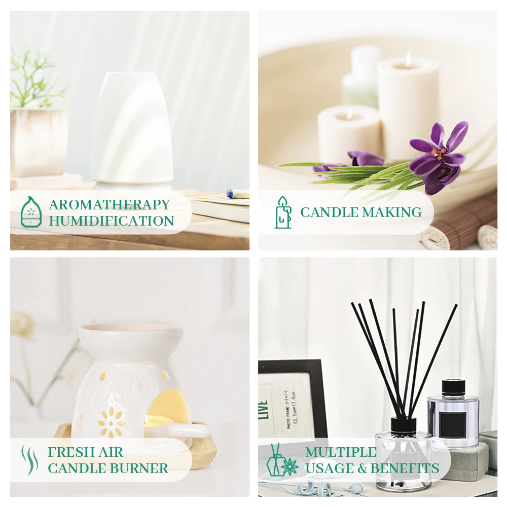 Pure Essential oils, For Home Hotel Diffuser Humidified Candle Soap