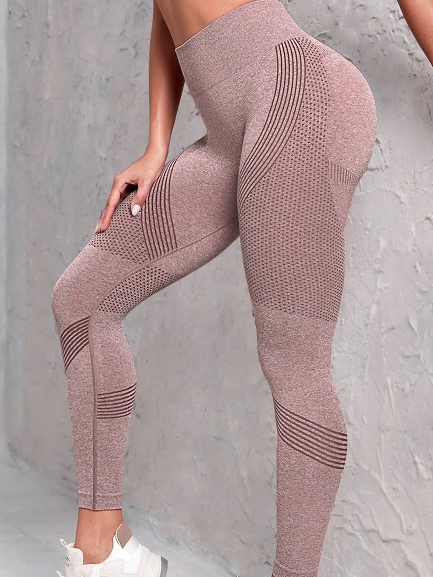 High Waist Compression Leggings Butt Lift Technology for Women - Tummy Control Yoga Pants