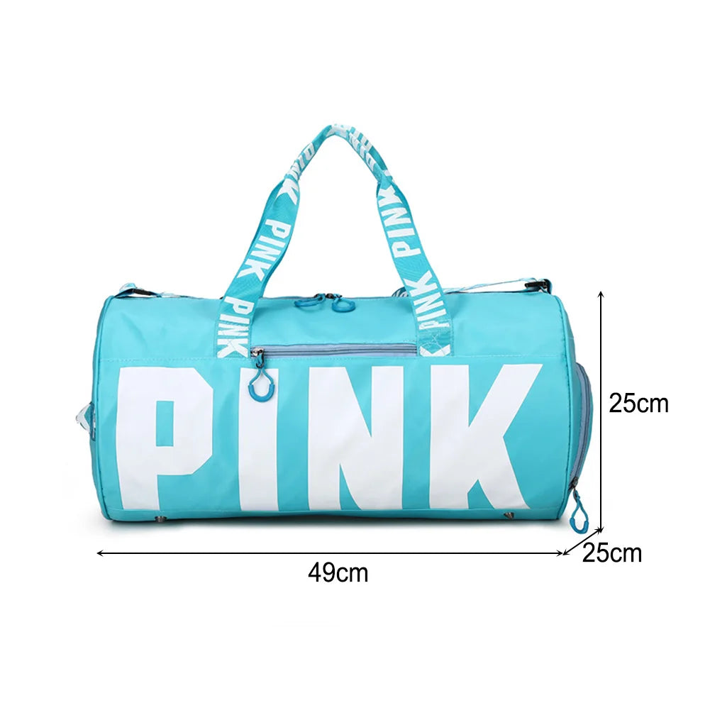 Handheld Fitness Bag Dry Wet Separation Bags with Shoe Compartment