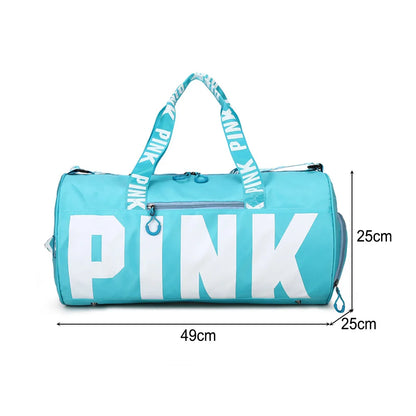 Handheld Fitness Bag Dry Wet Separation Bags with Shoe Compartment