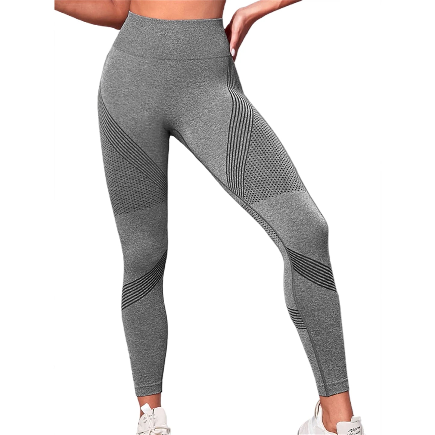 High Waist Compression Leggings Butt Lift Technology for Women - Tummy Control Yoga Pants