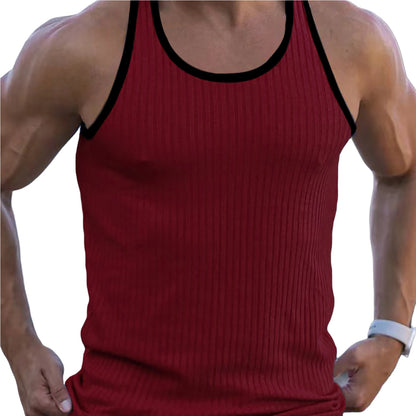 Men s Sleeveless Muscle Tank Tops Workout Training and Gym Fitness -