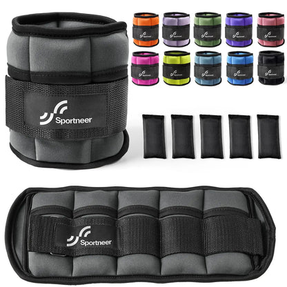 10lb Adjustable Ankle Weights Pair