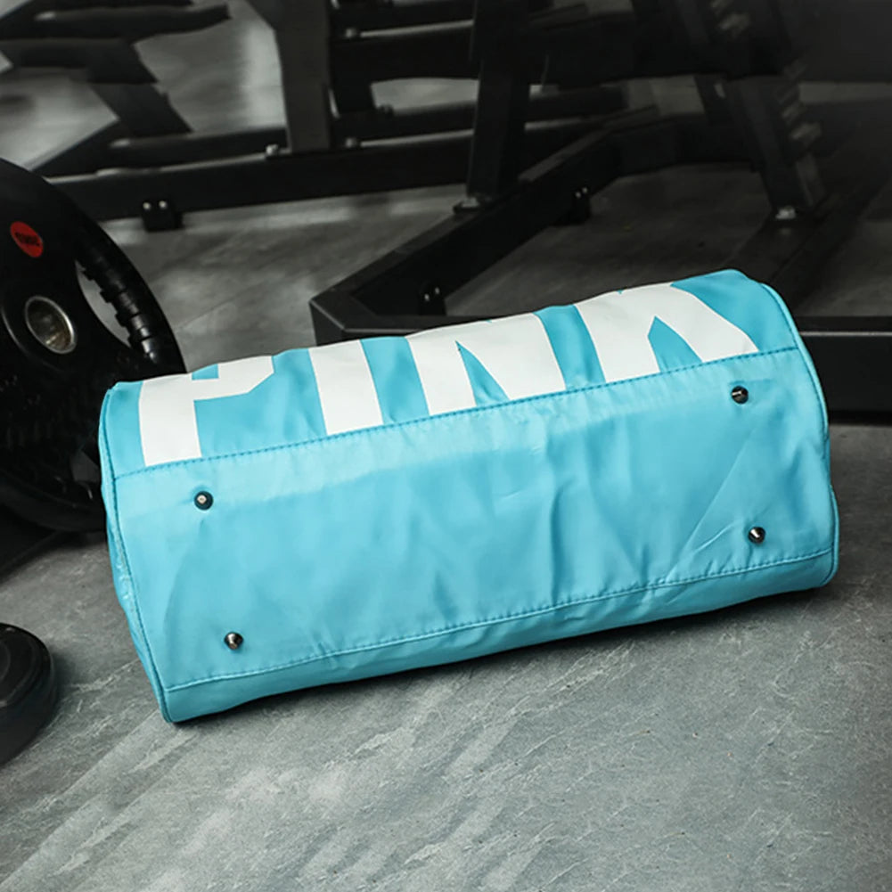 Handheld Fitness Bag Dry Wet Separation Bags with Shoe Compartment
