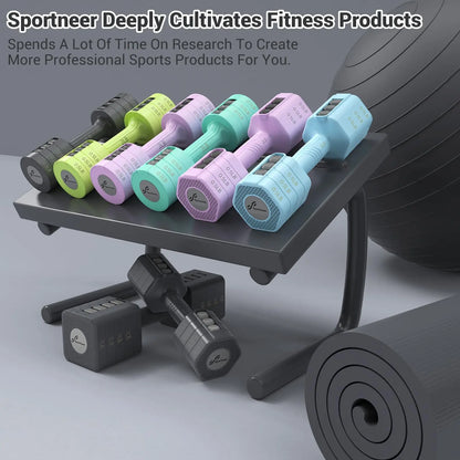 Fast adjustable Dumb bells Women Men Home Gym,