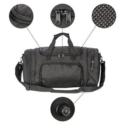 Military Tactical Travel Bag Men Luggage Bags Shoes Compartment