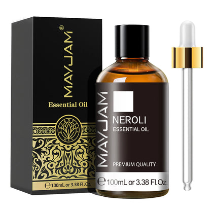 Vanilla Sweet Orange Eucalyptus Lavender Sandalwood Peppermint Bergamot Patchouli Scents 100ML Natural Essential Oils