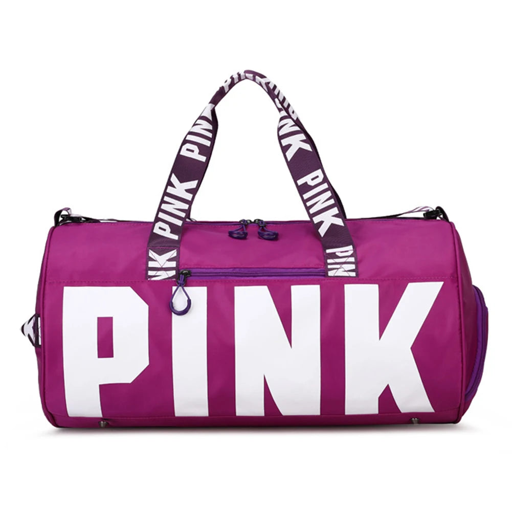 Handheld Fitness Bag Dry Wet Separation Bags with Shoe Compartment