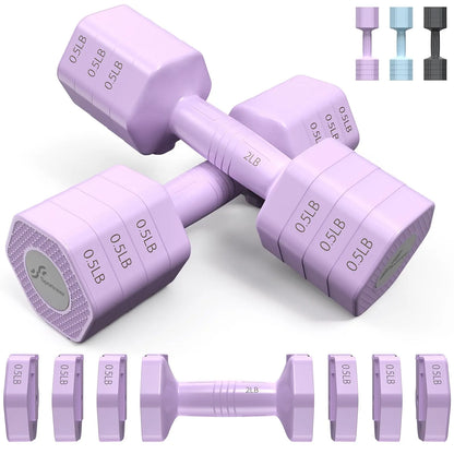 Fast adjustable Dumb bells Women Men Home Gym,