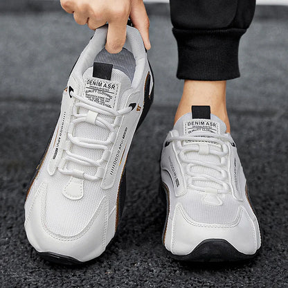 Men's lightweight, breathable, elastic and casual sports shoes t and non-slip, suitable