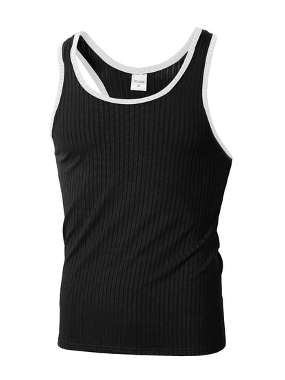 Men s Sleeveless Muscle Tank Tops Workout Training and Gym Fitness -
