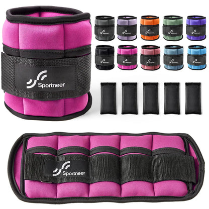 10lb Adjustable Ankle Weights Pair