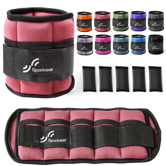10lb Adjustable Ankle Weights Pair