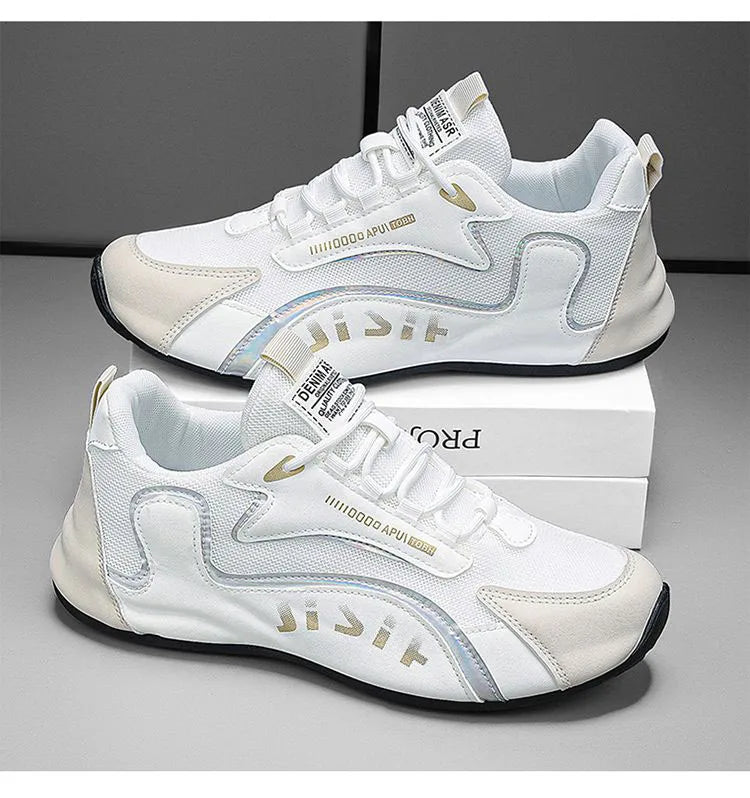 Men's lightweight, breathable, elastic and casual sports shoes t and non-slip, suitable