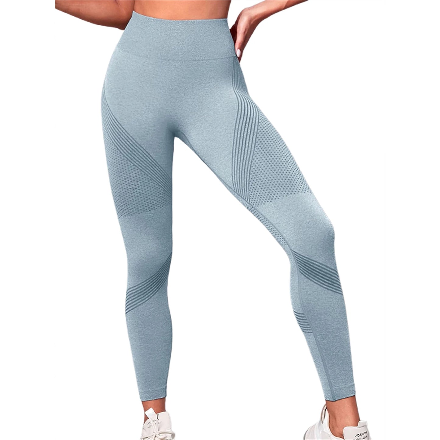 High Waist Compression Leggings Butt Lift Technology for Women - Tummy Control Yoga Pants