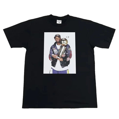 Men's 2025 New USA Basketball Kobe Sports Cotton T-Shirt Quality Cotton