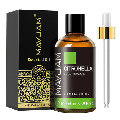 Vanilla Sweet Orange Eucalyptus Lavender Sandalwood Peppermint Bergamot Patchouli Scents 100ML Natural Essential Oils