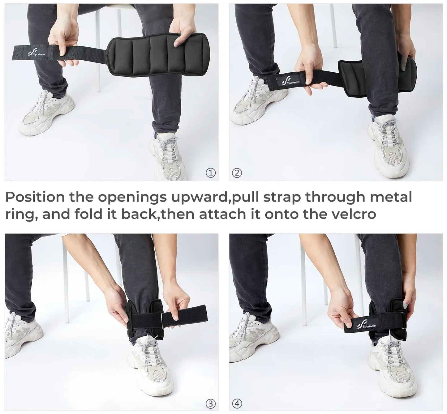 10lb Adjustable Ankle Weights Pair