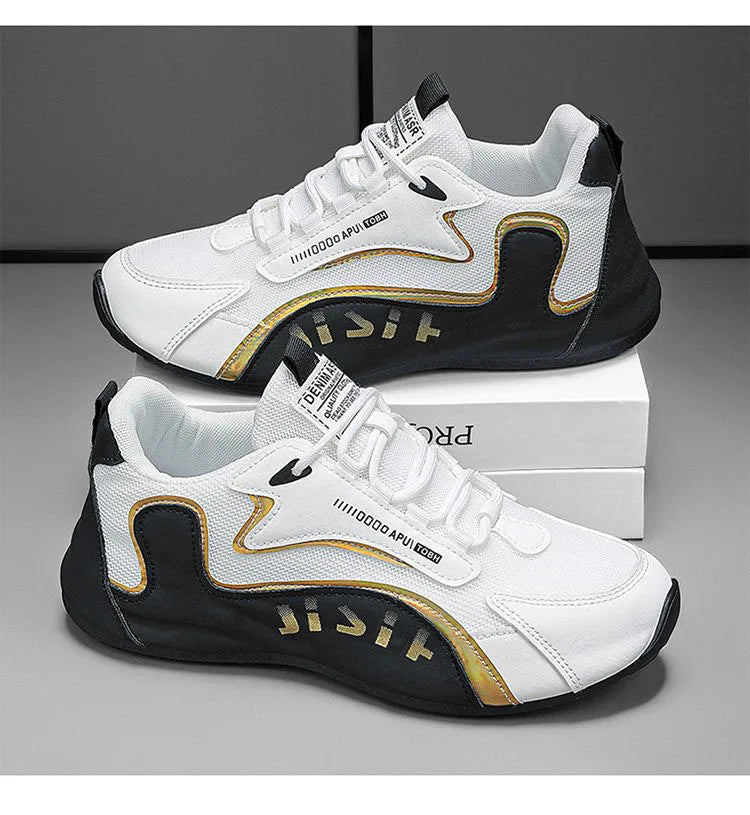 Men's lightweight, breathable, elastic and casual sports shoes t and non-slip, suitable