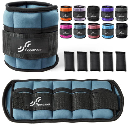 10lb Adjustable Ankle Weights Pair