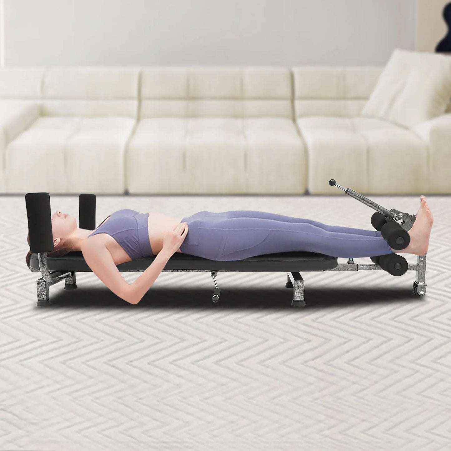 Inversion Bench - Adjustable Back Stretcher & Fitness TrainerHome Gym